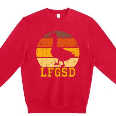 San Diego Goose San Diego Rally Goose Premium Crewneck Sweatshirt