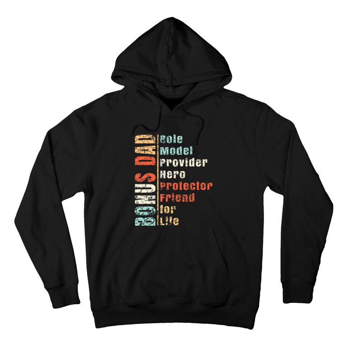 Step Dad Gift Best Bonus Dad Ever For Stepdad Hoodie