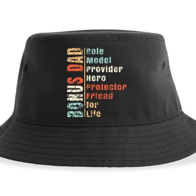 Step Dad Gift Best Bonus Dad Ever For Stepdad Sustainable Bucket Hat