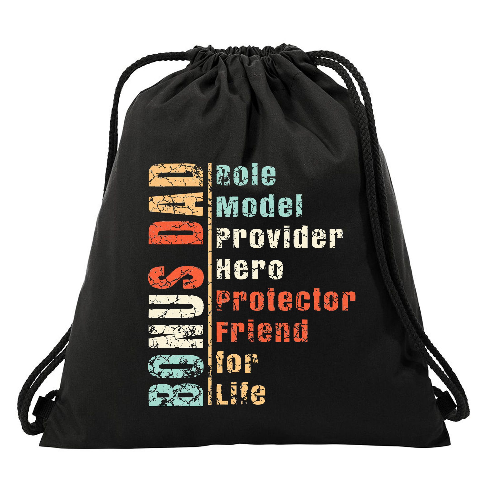 Step Dad Gift Best Bonus Dad Ever For Stepdad Drawstring Bag