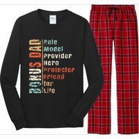 Step Dad Gift Best Bonus Dad Ever For Stepdad Long Sleeve Pajama Set