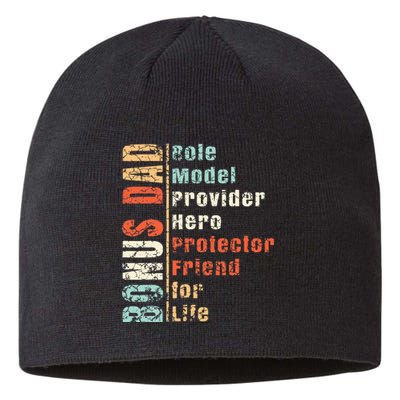 Step Dad Gift Best Bonus Dad Ever For Stepdad Sustainable Beanie