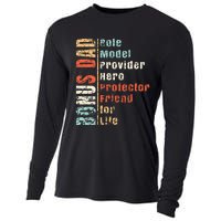 Step Dad Gift Best Bonus Dad Ever For Stepdad Cooling Performance Long Sleeve Crew