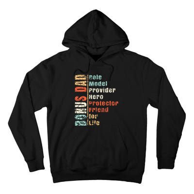 Step Dad Gift Best Bonus Dad Ever For Stepdad Tall Hoodie