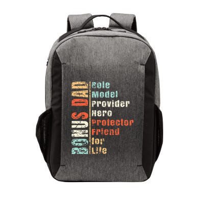 Step Dad Gift Best Bonus Dad Ever For Stepdad Vector Backpack