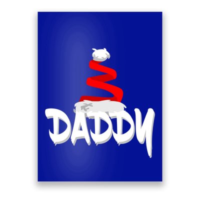 Santa Dad Gift Xmas Pajamas Pj Daddy Christmas Gift Poster