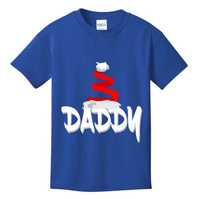 Santa Dad Gift Xmas Pajamas Pj Daddy Christmas Gift Kids T-Shirt