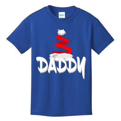 Santa Dad Gift Xmas Pajamas Pj Daddy Christmas Gift Kids T-Shirt