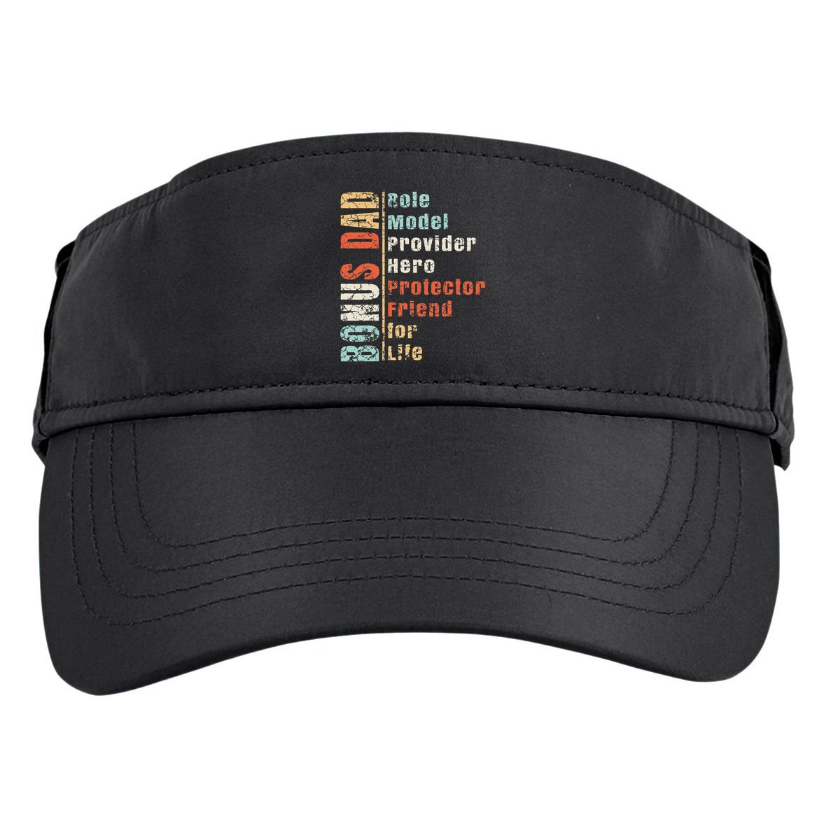 Step Dad Gift Best Bonus Dad Ever For Stepdad Adult Drive Performance Visor