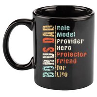 Step Dad Gift Best Bonus Dad Ever For Stepdad 11oz C Handle Ceramic Mug