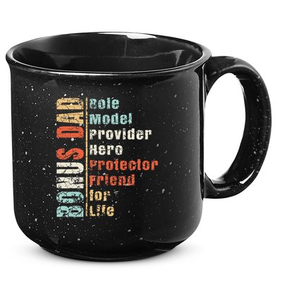 Step Dad Gift Best Bonus Dad Ever For Stepdad 15oz Campfire Ceramic Mug