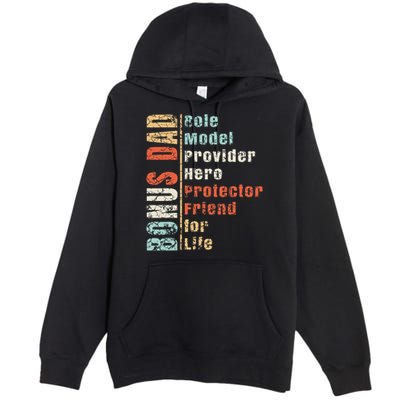 Step Dad Gift Best Bonus Dad Ever For Stepdad Premium Pullover Hoodie
