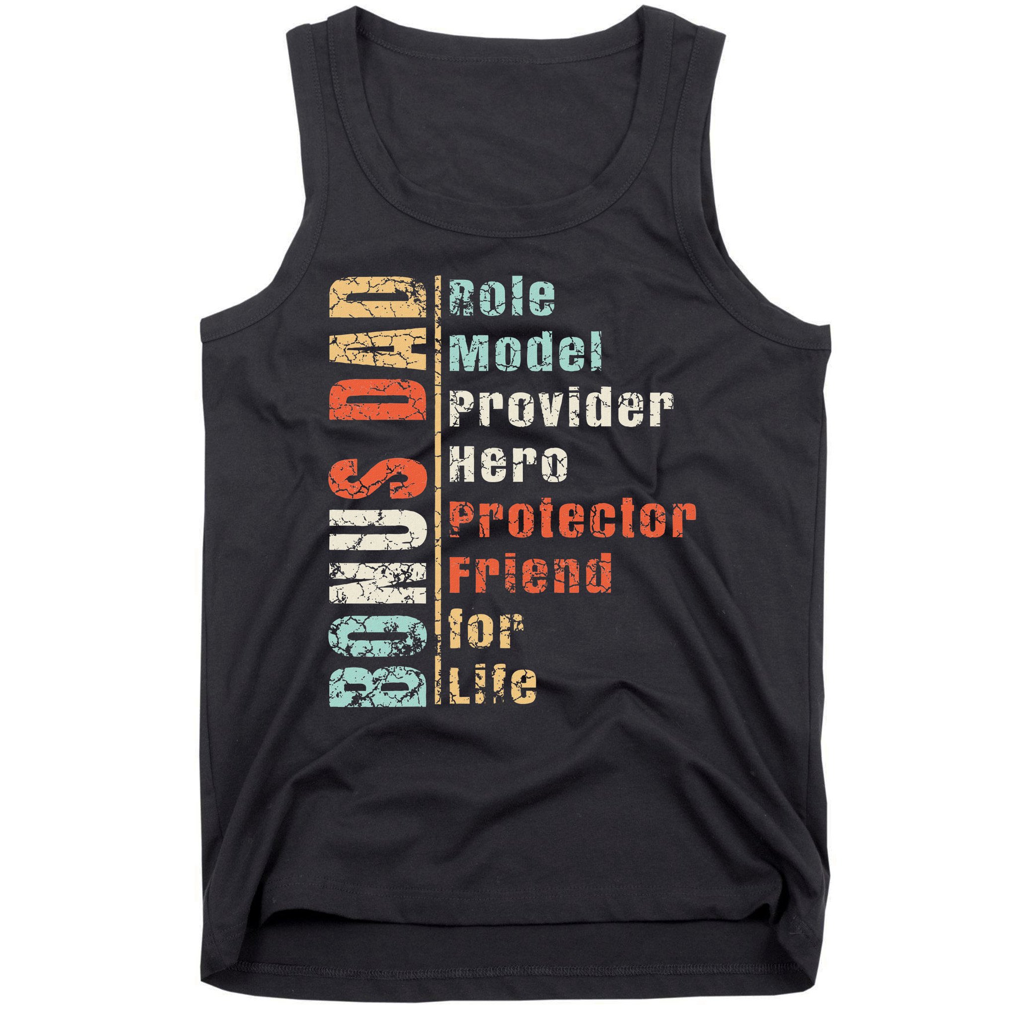 Step Dad Gift Best Bonus Dad Ever For Stepdad Tank Top