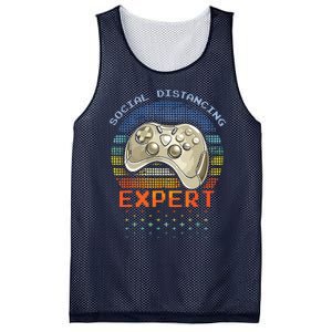 Social Distancing Gaming Expert Video Gamer Mesh Reversible Basketball Jersey Tank