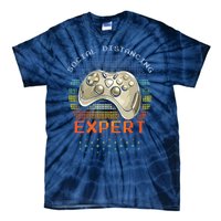 Social Distancing Gaming Expert Video Gamer Tie-Dye T-Shirt