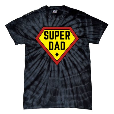 Super Dad Gamer Funny FatherS Day Tie-Dye T-Shirt