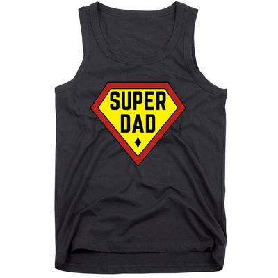 Super Dad Gamer Funny FatherS Day Tank Top