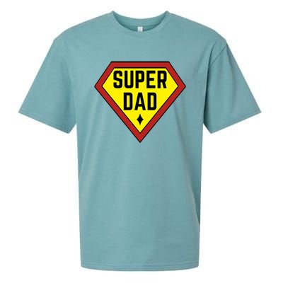 Super Dad Gamer Funny FatherS Day Sueded Cloud Jersey T-Shirt