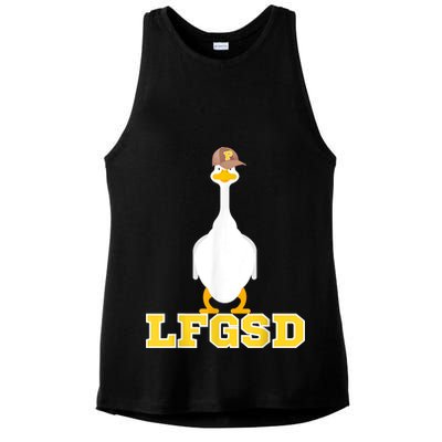 San Diego Goose LFGSD Ladies PosiCharge Tri-Blend Wicking Tank