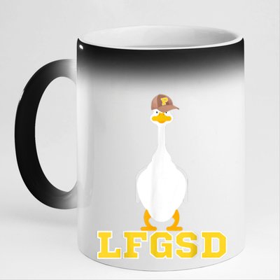 San Diego Goose LFGSD 11oz Black Color Changing Mug