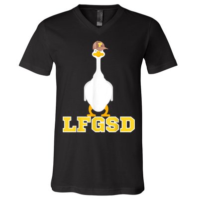 San Diego Goose LFGSD V-Neck T-Shirt