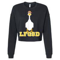 San Diego Goose LFGSD Cropped Pullover Crew