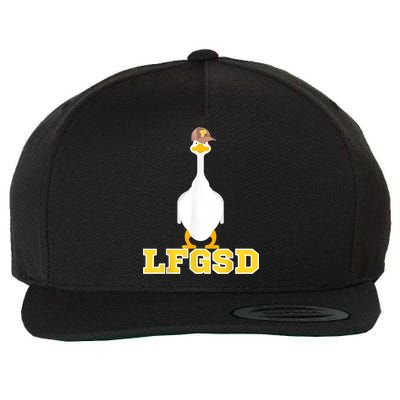San Diego Goose LFGSD Wool Snapback Cap