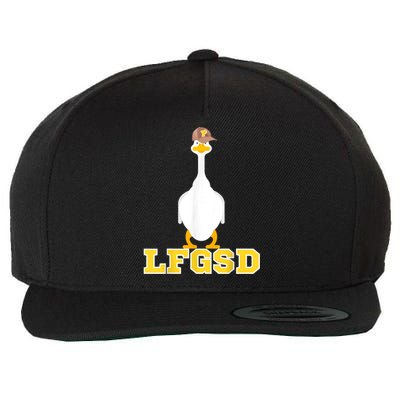 San Diego Goose LFGSD Wool Snapback Cap