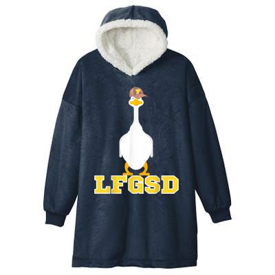 San Diego Goose LFGSD Hooded Wearable Blanket