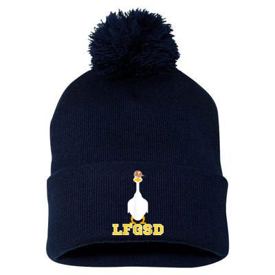 San Diego Goose LFGSD Pom Pom 12in Knit Beanie