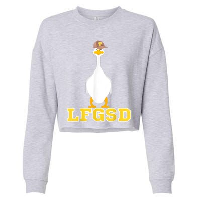 San Diego Goose LFGSD Cropped Pullover Crew