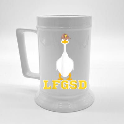 San Diego Goose LFGSD Beer Stein