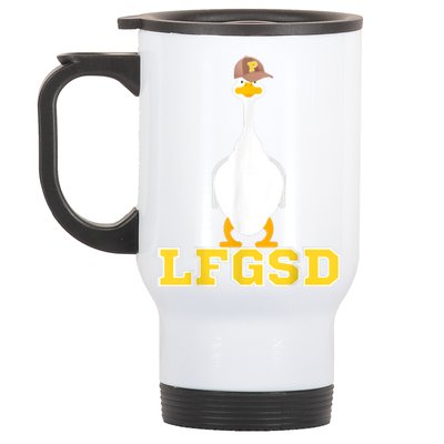 San Diego Goose LFGSD Stainless Steel Travel Mug