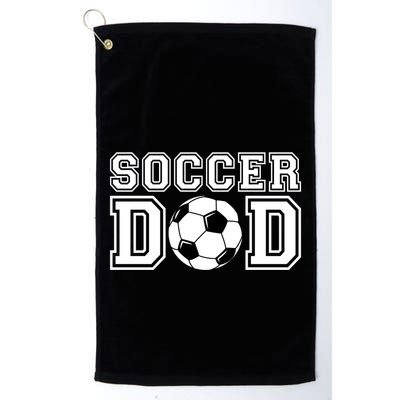 Soccer Dad Gift Soccer Gift For Father Dad Soccer Gift Golf Towel