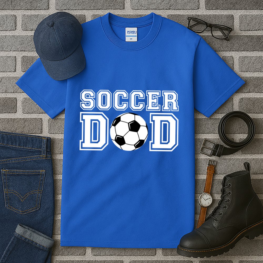 Soccer Dad Gift Soccer Gift For Father Dad Soccer Gift Tall T-Shirt