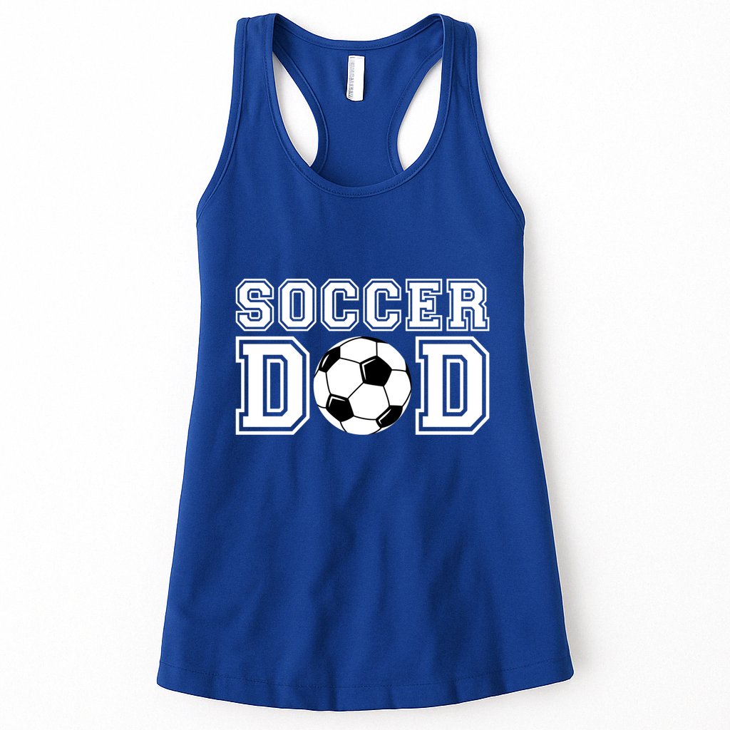 Soccer Dad Gift Soccer Gift For Father Dad Soccer Gift Womens Tank Top