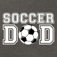 Soccer Dad Gift Soccer Gift For Father Dad Soccer Gift Cotton Canvas Backpack