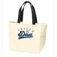 Soccer Dad Gifts Daddy Father's Day Zip Tote Bag