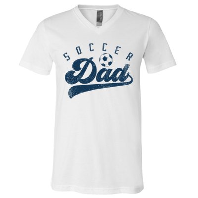 Soccer Dad Gifts Daddy Father's Day V-Neck T-Shirt