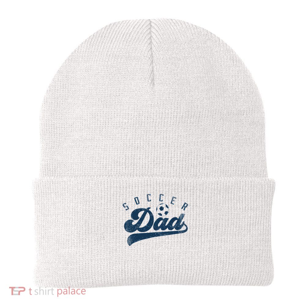 Soccer Dad Gifts Daddy Father's Day Beanie