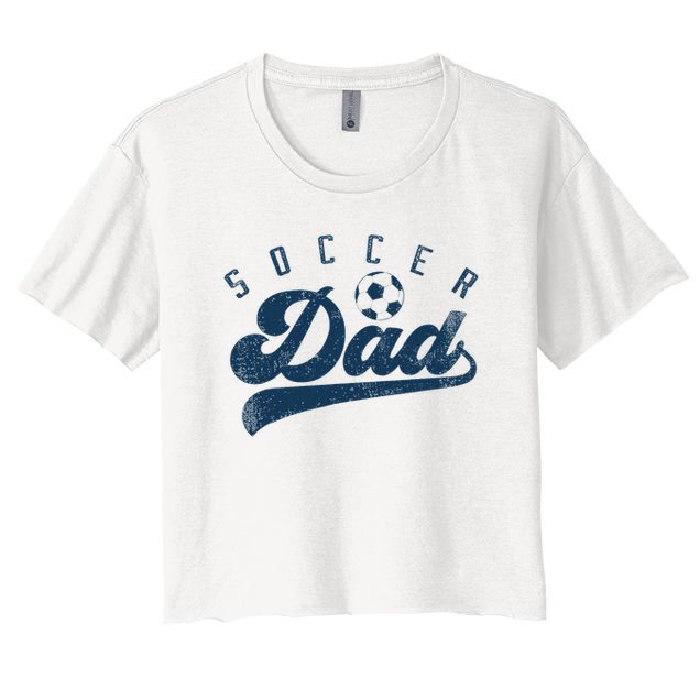 Soccer Dad Gifts Daddy Father's Day Crop Top