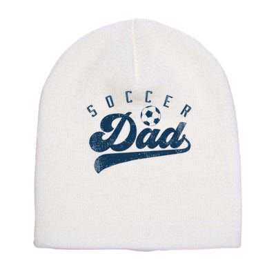 Soccer Dad Gifts Daddy Father's Day Short Acrylic Beanie