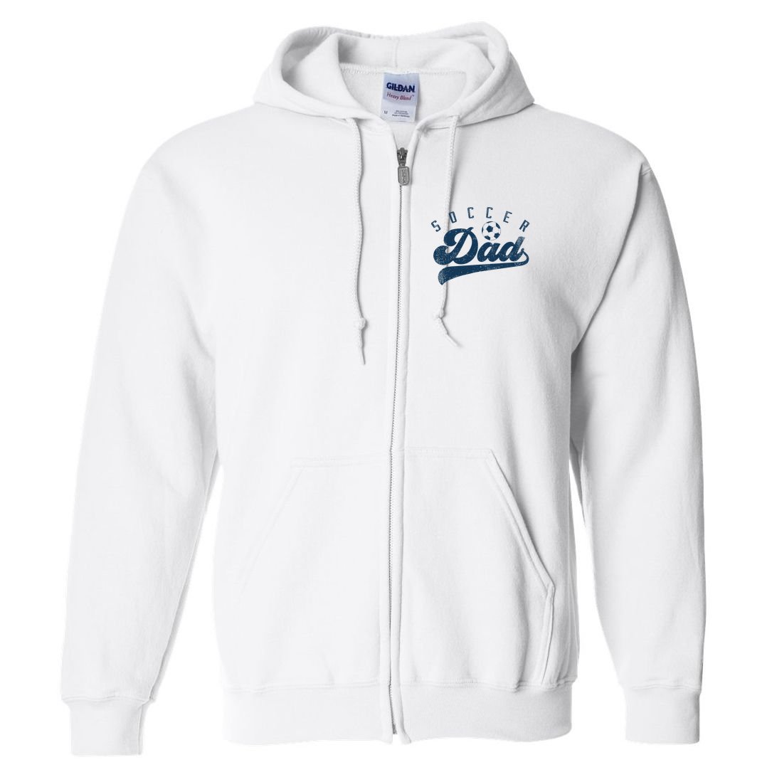 Soccer Dad Gifts Daddy Father's Day Full Zip Hoodie