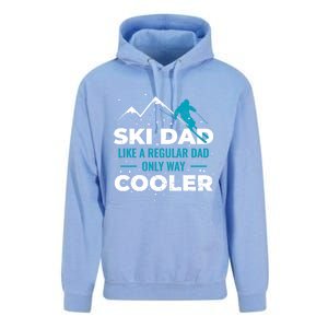 Ski Dad Gift Unisex Surf Hoodie