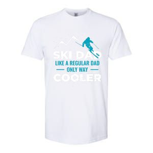 Ski Dad Gift Softstyle CVC T-Shirt