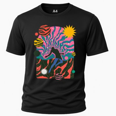 Soulisfree Dystopia Galaxy The Spiritual World Planets Man Performance Shirt