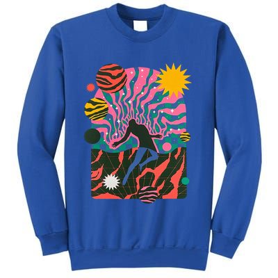 Soulisfree Dystopia Galaxy The Spiritual World Planets Man Sweatshirt