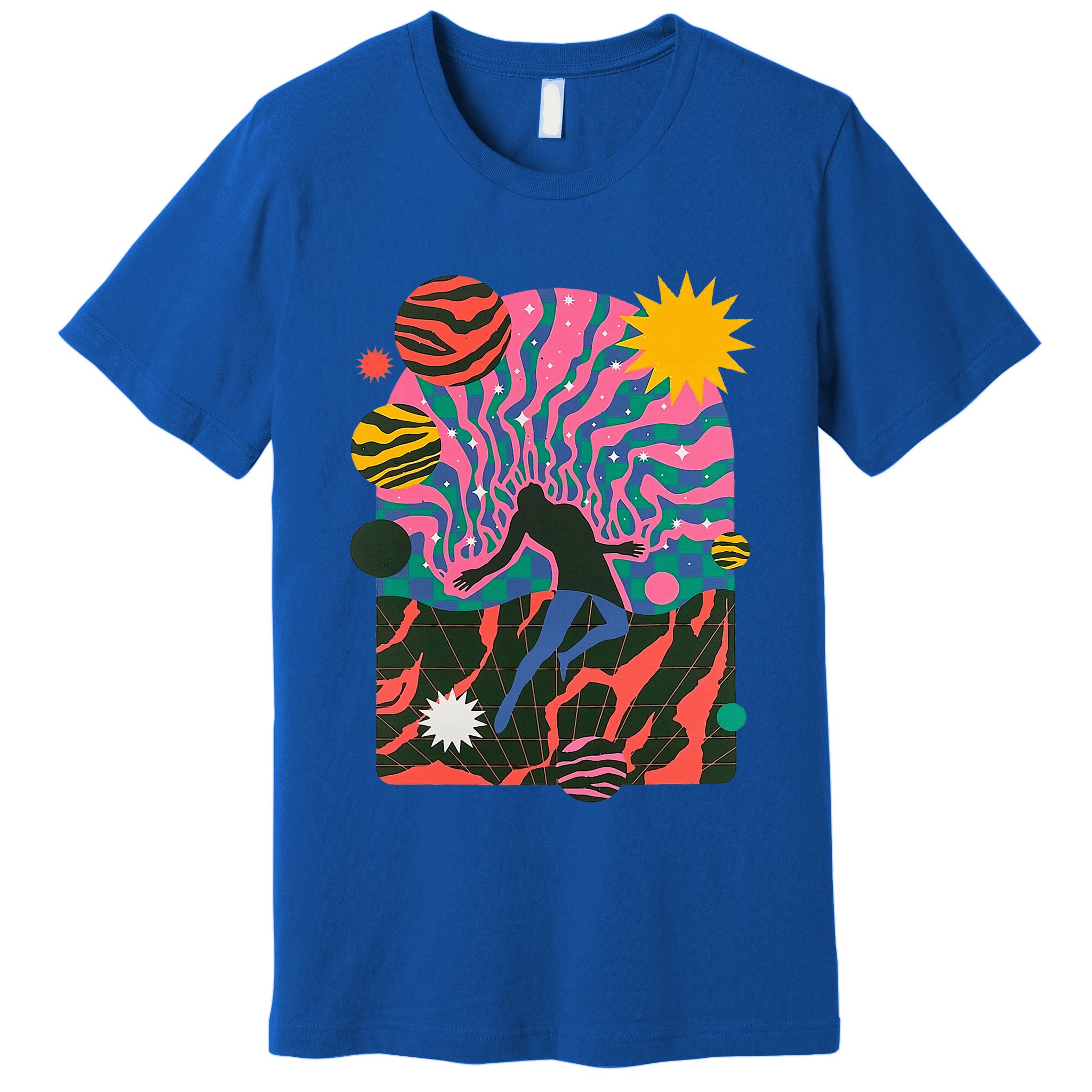 Soulisfree Dystopia Galaxy The Spiritual World Planets Man Premium T-Shirt