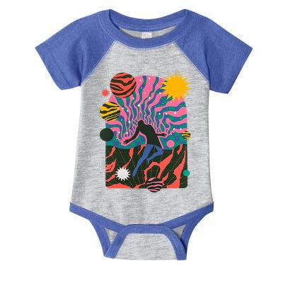 Soulisfree Dystopia Galaxy The Spiritual World Planets Man Infant Baby Jersey Bodysuit