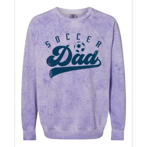 Soccer Dad Gifts Colorblast Crewneck Sweatshirt